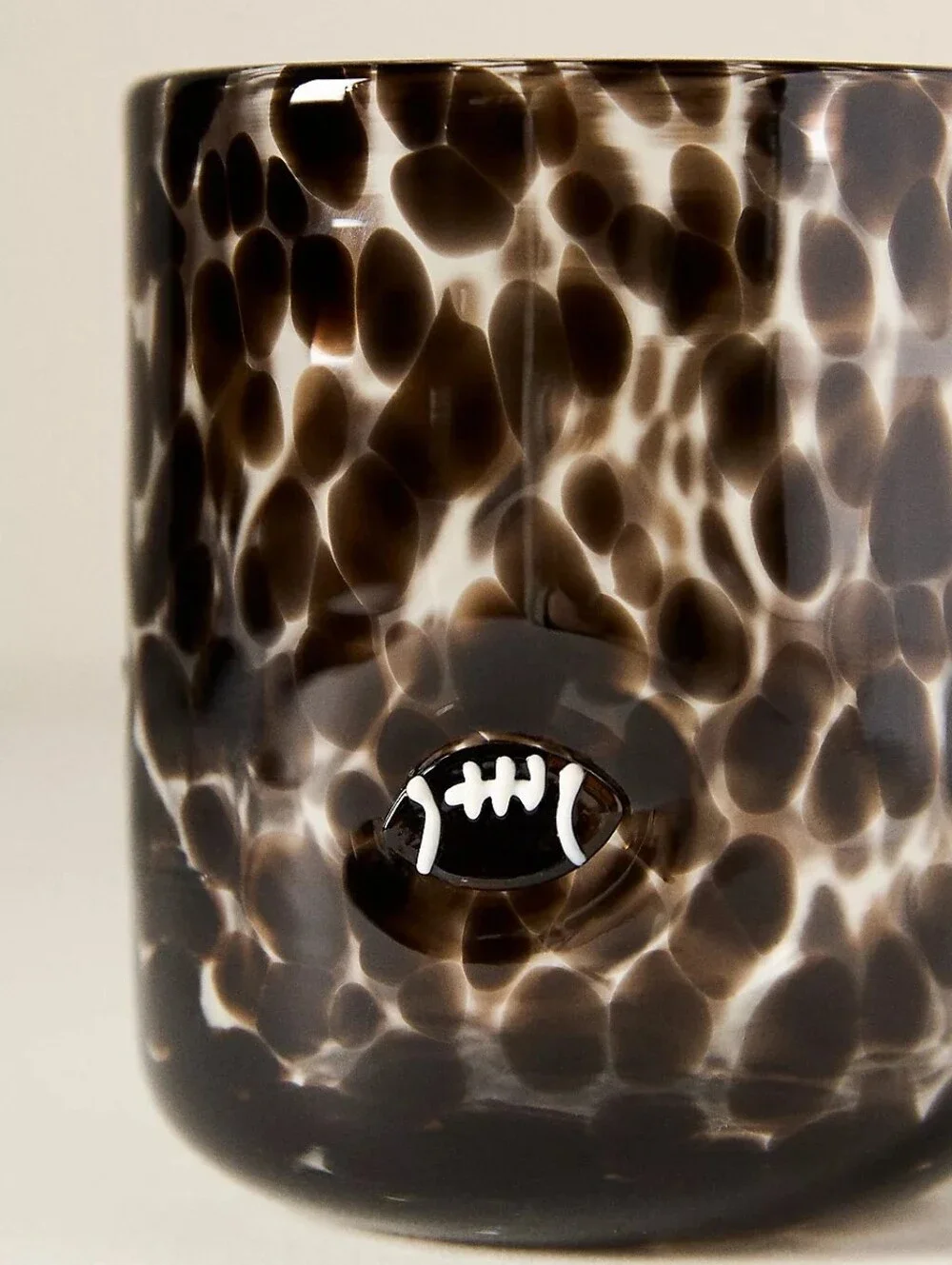 Anthropologie Football Icon Juice Glass - Set Of 2 Glasses